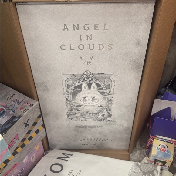 ANGEL IN THE CLOUDS LABUBU POPMART - Picture 3 of 4